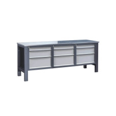 Stiprus metalinis darbo stalas VT-210 SML/SML/SML Oup