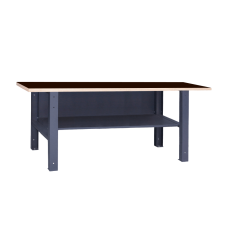 Plieninis darbo stalas dirbtuvėms VP41 / 1800x620mm