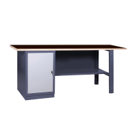 Plieninis darbo stalas dirbtuvėms D / 1800x620mm