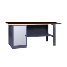 Plieninis darbo stalas dirbtuvėms D / 1800x620mm