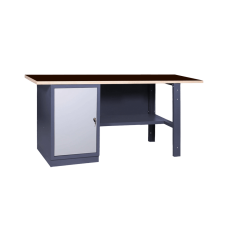 Plieninis darbo stalas dirbtuvėms D / 1500x620mm