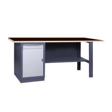 Plieninis darbo stalas dirbtuvėms MD / 1800x620mm