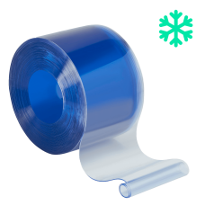PVC užuolaidų ritinėlis, 50 m, 400 x 4 mm, atsparus šalčiui