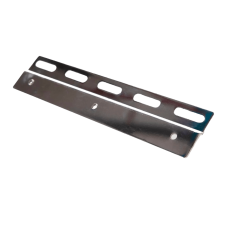 Cinkuoto plieno laikiklis PVC užuolaidoms, 200 mm