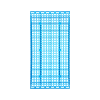 Plastikinė lentyna 1050x400 mm