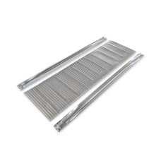 Metalinės lentynos lygis 600×320 mm