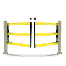 Apsauginės užtvaros varteliai DP 150 SWING DOUBLE