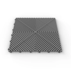 Grindų plytelės GUMI-GRID04/ Tamsiai pilka