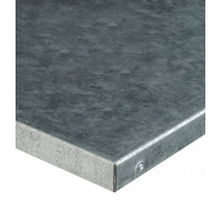 Darbo stalo viršus 25 mm OSB plokštė + cinkuota metalinė plokštė (1200x620 mm)